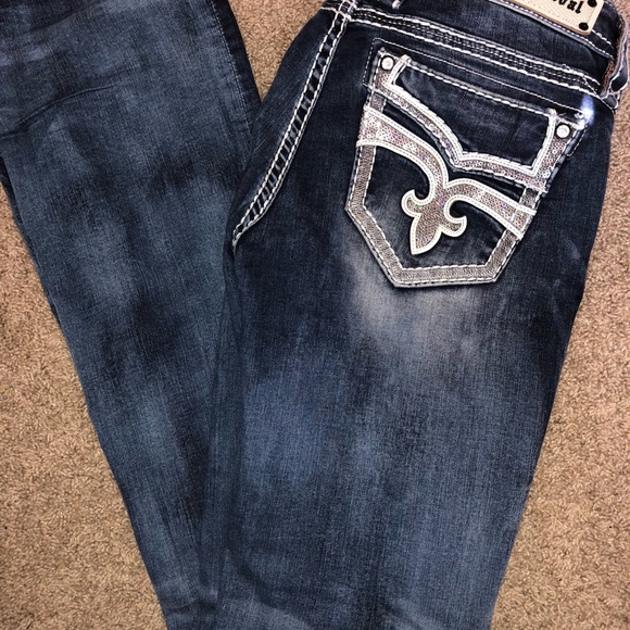 Rock Revival Jeans 29 hologram sequins - Picture 2 of 3